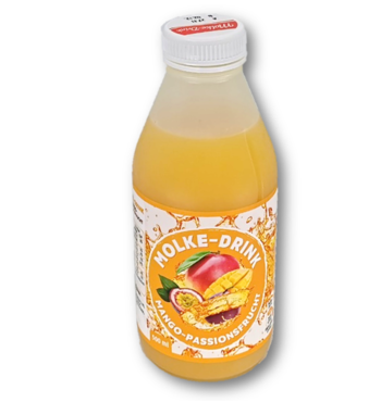 Molke mit Mango und Passionsfrucht